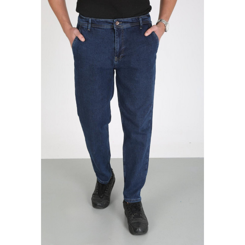 Джинсы Мом теплые Willmen евробайка мужские большие , 36,  Черный