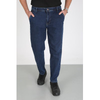 Джинсы Мом теплые Willmen евробайка мужские большие , 40,  Синий