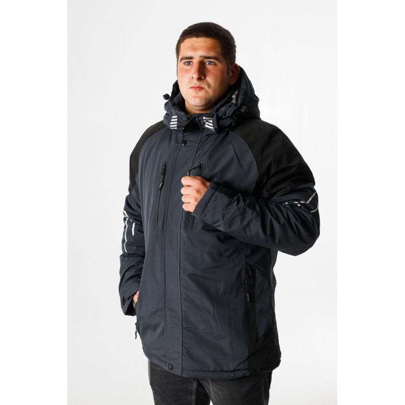 Куртка термо зимняя Alder мужская M-XXXL , Синий,XL