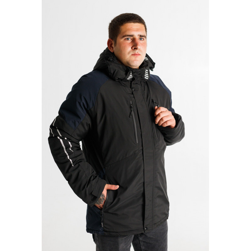 Куртка термо зимняя Alder мужская M-XXXL , Синий,4XL