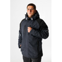 Куртка термо зимняя Alder мужская M-XXXL , Графит,4XL