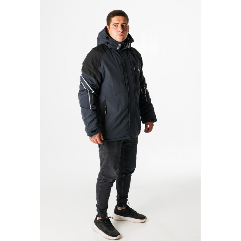 Куртка термо зимняя Alder мужская M-XXXL , Графит,XXL