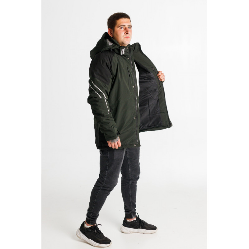 Куртка термо зимняя Alder мужская M-XXXL , Хаки,XXL