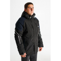 Куртка термо зимняя Alder мужская M-XXXL , Черный,XXL