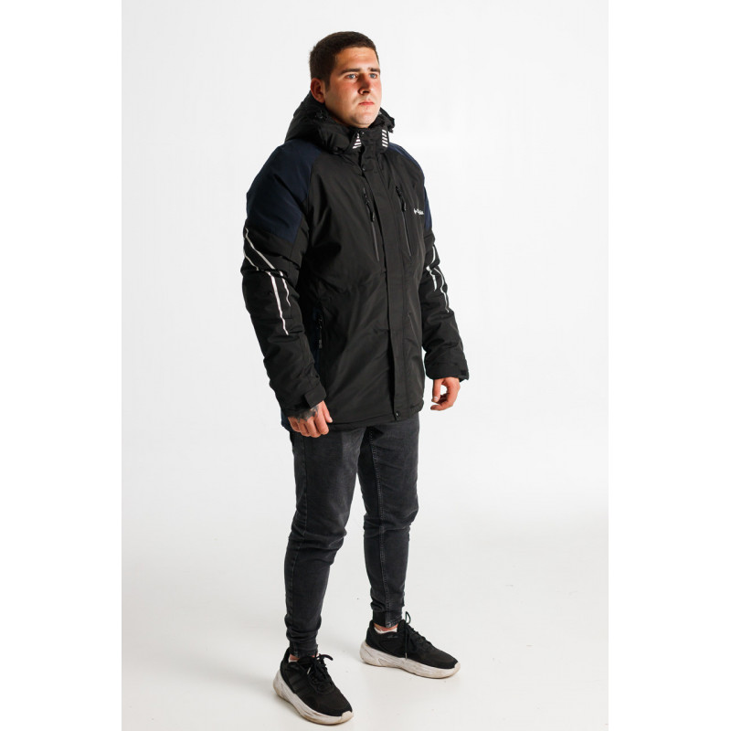 Куртка термо зимняя Alder мужская M-XXXL , Черный,XXL