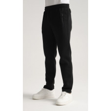 Штани спортивні теплі Cramp Фліс чоловічі великі розміри 6XL-10XL, 6XL, Чорний