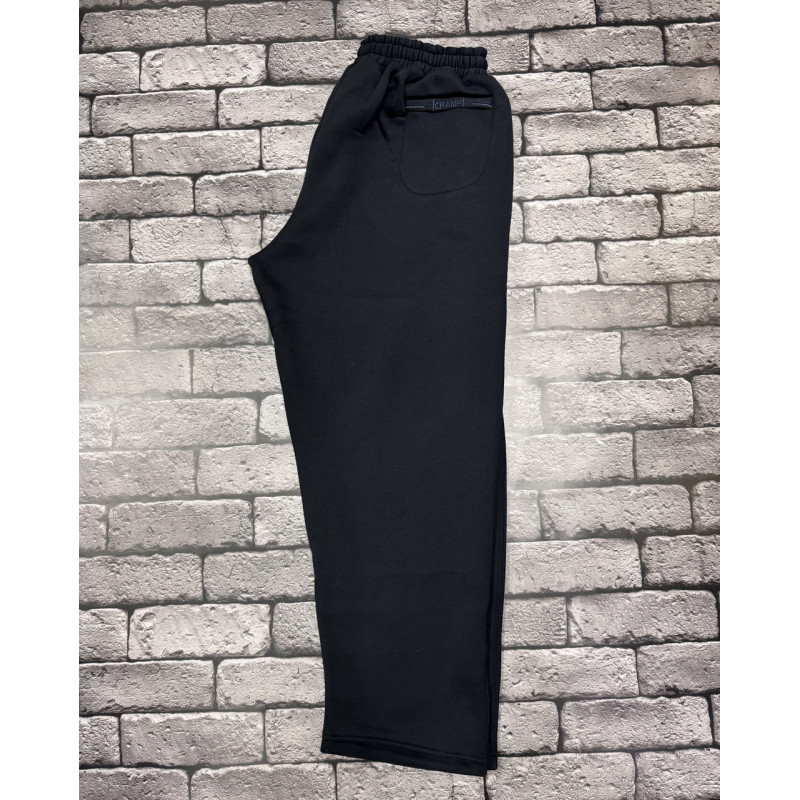 Штани спортивні теплі Cramp Фліс чоловічі великі розміри 3XL-5XL, XXXL, Темно-синій