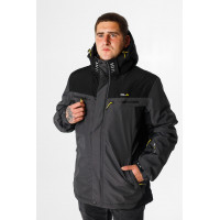 Термокуртка RLA зимова чоловіча M-XXXL, Графіт, XXL