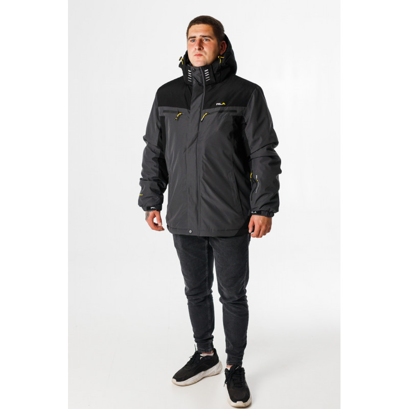 Термокуртка RLA зимняя мужская M-XXXL , Графит,M