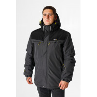 Термокуртка RLA зимова чоловіча M-XXXL , Графіт, XL