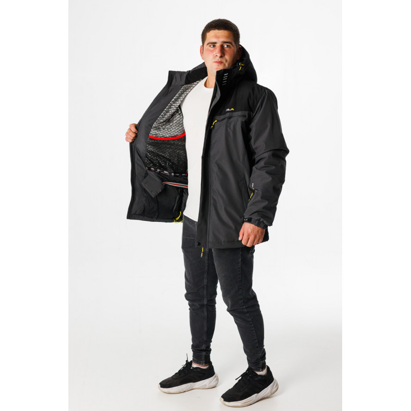 Термокуртка RLA зимова чоловіча M-XXXL , Графіт,L