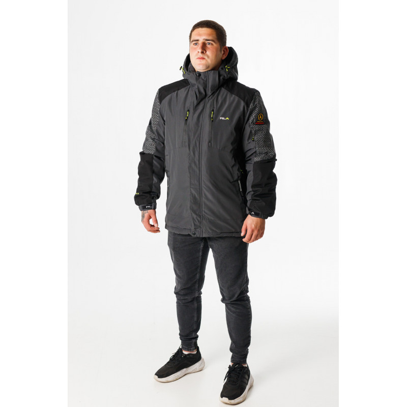 Термокуртка зимняя RLA мужская M-XXXL , Графит,M