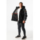 Термокуртка зимняя RLA мужская M-XXXL , Черный,XXL