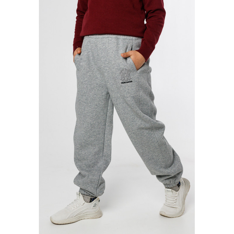 Спортивные штаны Alder для мальчика 8-15 лет теплые , Черный, 128