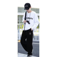 Спортивные штаны для мальчика 11-18 лет Alder теплые , Черный, 146