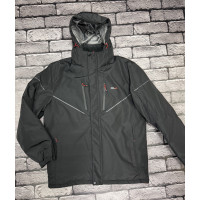 Куртка зимняя термо Rla мужская XXL-6XL большие размеры , Черный,6XL