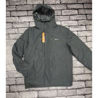Куртка зимняя термо Rla мужская XXL-6XL большие размеры , Графит,XXXL