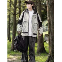 Куртка TH&TZ демисизонная для мальчика 10-15 лет , Бежевый,  164