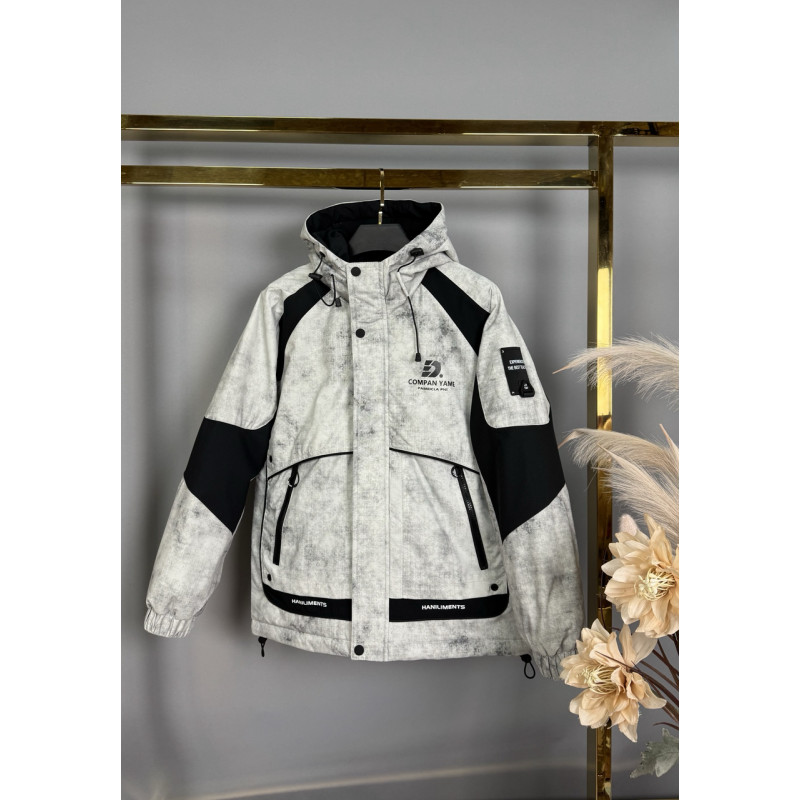 Куртка TH&TZ демисизонная для мальчика 10-15 лет , Бежевый,  164