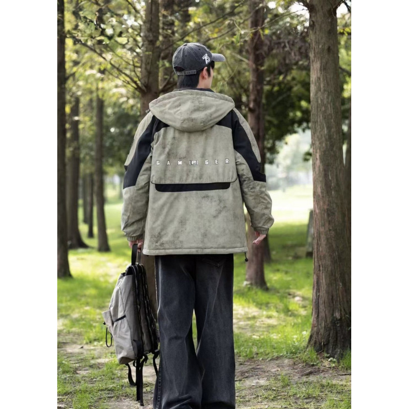 Куртка TH&TZ демисизонная для мальчика 10-15 лет , Оливковый,  146