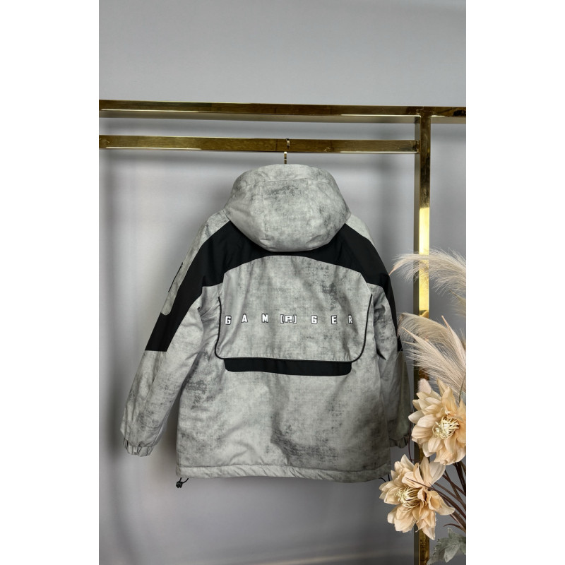 Куртка TH&TZ демисизонная для мальчика 10-15 лет , Оливковый,  146