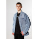 Куртка джинсовая PANDA мужская пиджак , Голубой, XXL