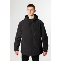 Куртка мужская Panda демисезонная большие размеры 52-60 р-ра , Черный, 5XL