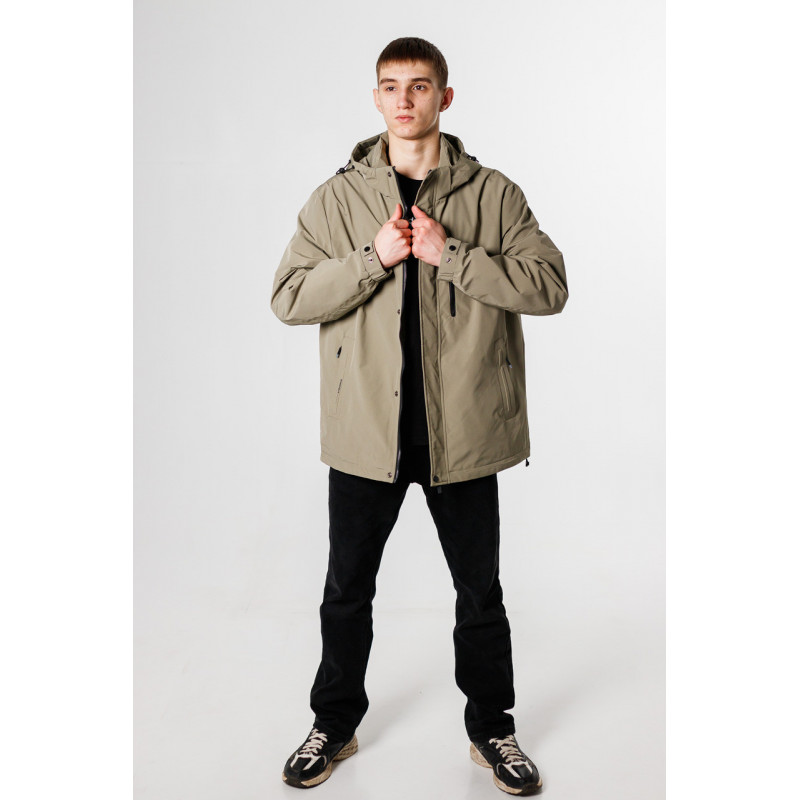 Куртка мужская Panda демисезонная большие размеры 52-60 р-ра , Оливковый, 4XL