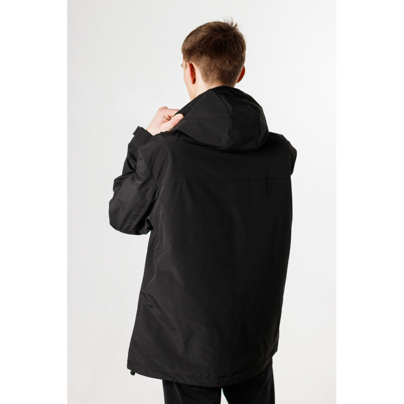 Куртка мужская Panda демисезонная большие размеры 52-60 р-ра , Черный, 6XL