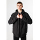 Куртка мужская Panda демисезонная манжет большие размеры 52-60 р-ра , Черный, XXL