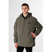 Ветровка мужская Panda большие размеры 52-60 р-ра , Оливковый, 6XL