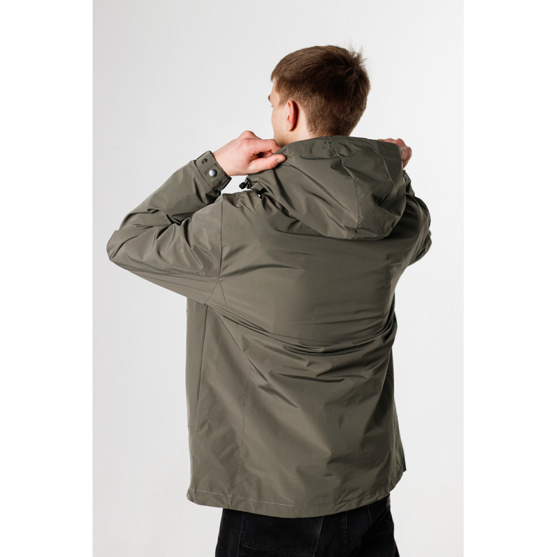 Ветровка мужская Panda большие размеры 52-60 р-ра , Оливковый, XXL