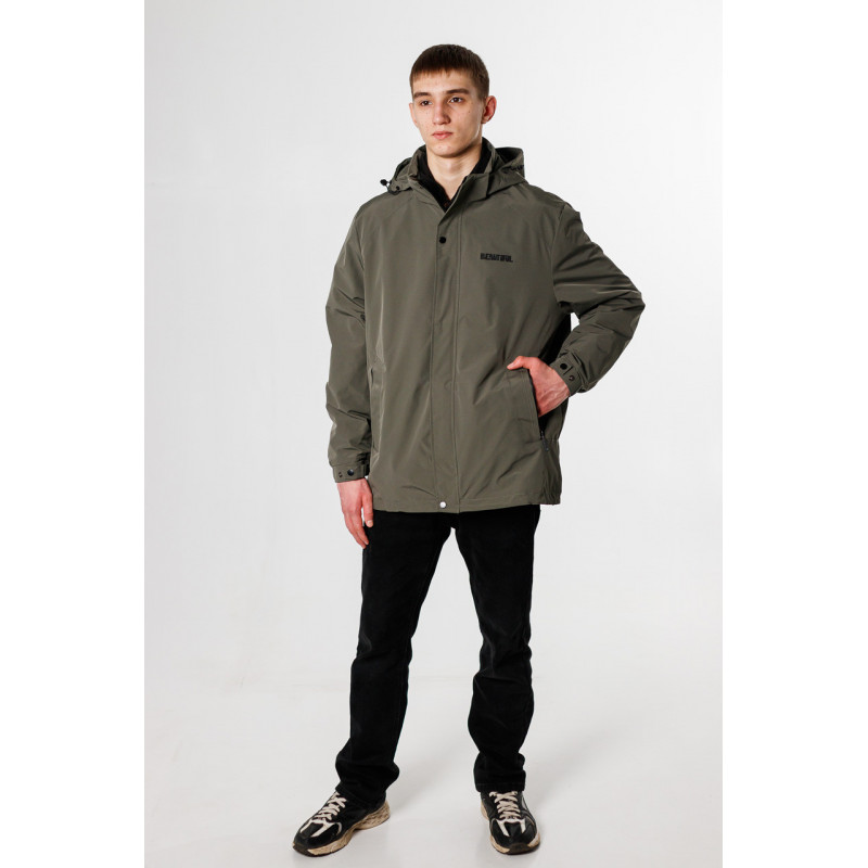 Ветровка мужская Panda большие размеры 52-60 р-ра , Оливковый, 4XL