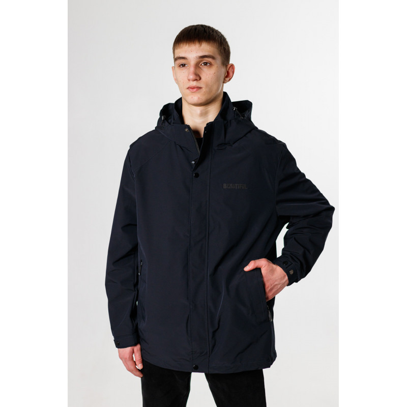 Ветровка мужская Panda большие размеры 52-60 р-ра , Темно-синий, 5XL