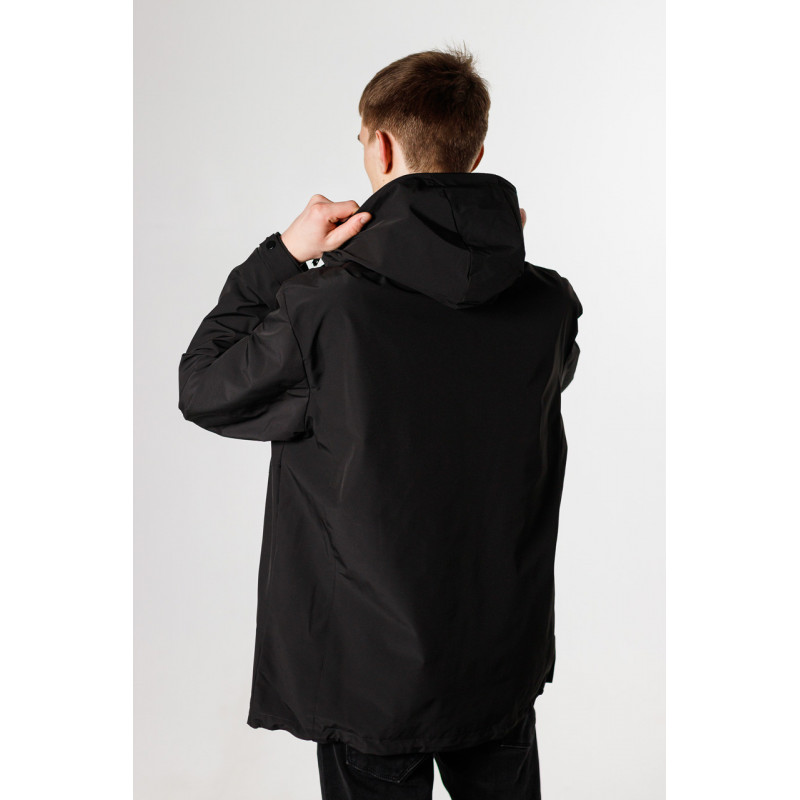 Ветровка мужская Panda большие размеры 52-60 р-ра , Черный, 5XL