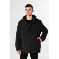 Ветровка мужская Panda большие размеры 52-60 р-ра , Черный, XXXL