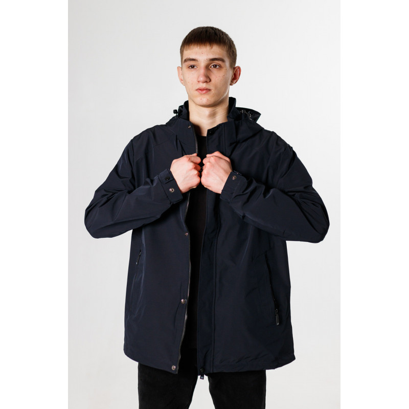 Ветровка мужская Panda большие размеры 52-60 р-ра , Темно-синий, 6XL