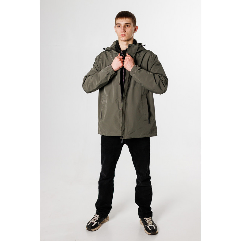 Ветровка мужская Panda большие размеры 52-60 р-ра , Оливковый, 4XL