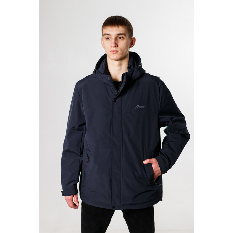 Куртка Panda мужская демисезонная большие размеры 52-60 р-ра , Темно-синий, 6XL