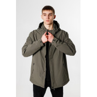 Куртка Panda мужская демисезонная большие размеры 52-60 р-ра , Оливковый, 4XL