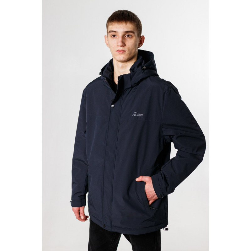 Куртка Panda мужская демисезонная большие размеры 52-60 р-ра , Темно-синий, 5XL