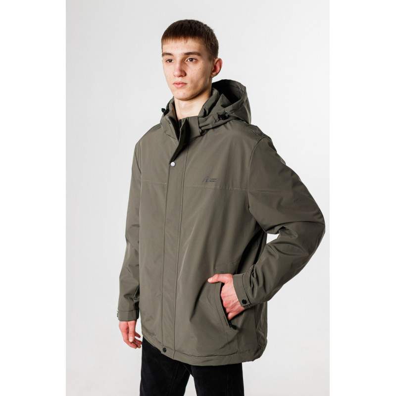 Куртка Panda мужская демисезонная большие размеры 52-60 р-ра , Оливковый, 4XL