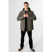 Куртка Panda мужская демисезонная большие размеры 52-60 р-ра , Оливковый, 5XL