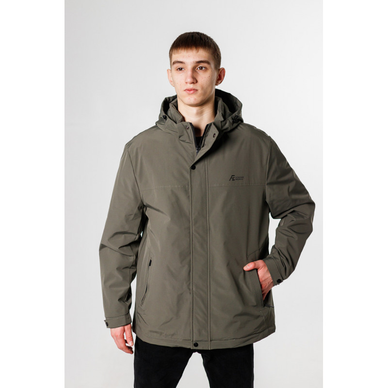 Куртка Panda мужская демисезонная большие размеры 52-60 р-ра , Оливковый, 6XL