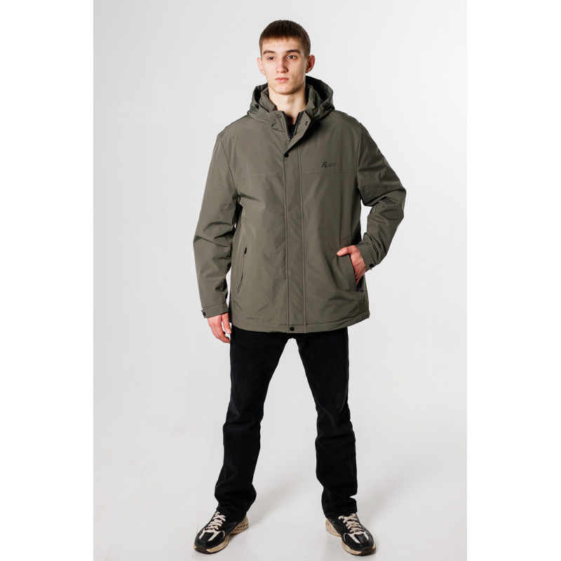 Куртка Panda мужская демисезонная большие размеры 52-60 р-ра , Оливковый, 6XL