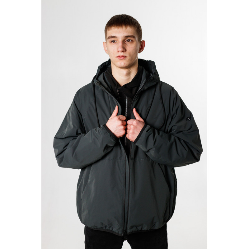 Куртка мужская Boos&Jack демисезонная евроманжет большие размеры 54-64 р-ра , Темно-зеленый, 8XL