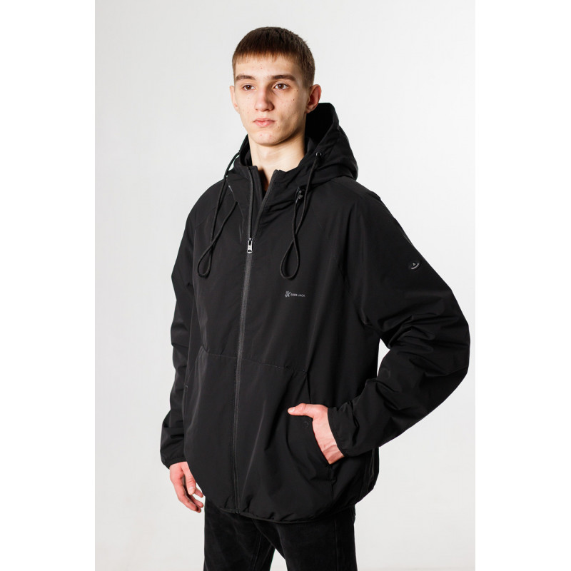 Куртка мужская Boos&Jack демисезонная евроманжет большие размеры 54-64 р-ра , Черный, 8XL