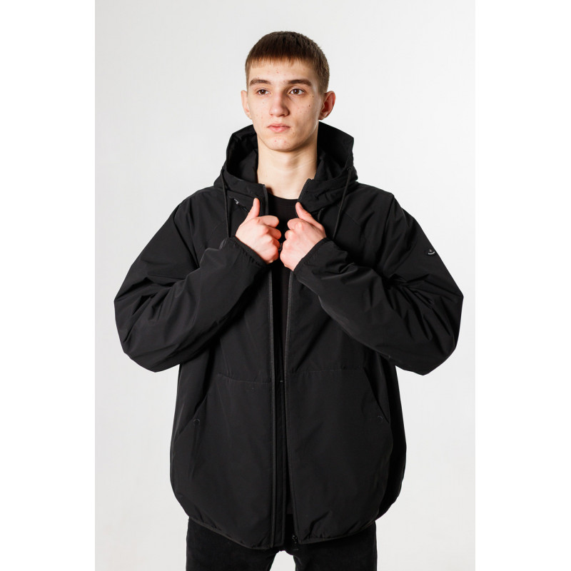 Куртка мужская Boos&Jack демисезонная евроманжет большие размеры 54-64 р-ра , Черный, 5XL