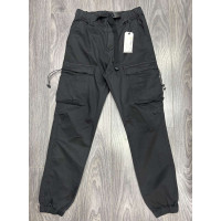 Джогеры Iteno джинсы карго мужские широкие , 31,  Черный