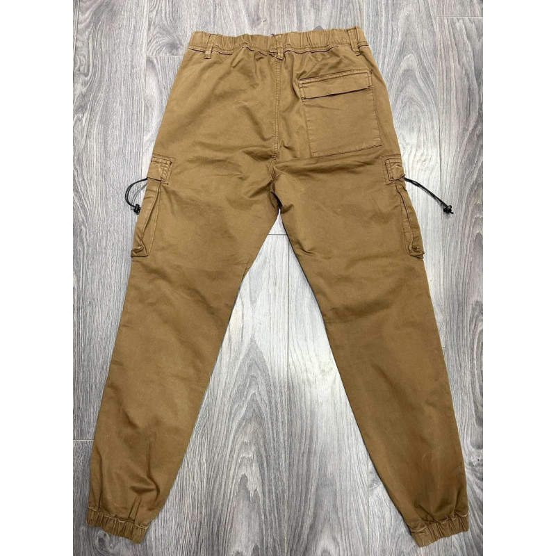 Джогеры Iteno джинсы карго мужские широкие , 32  Мокко